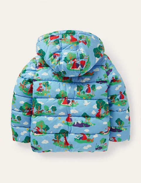 Doudoune cosy - Petit chaperon rouge bleu surf Doudoune cosy - Petit chaperon rouge bleu surf