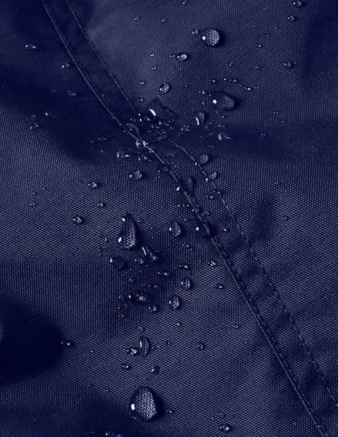 Cosy Waterproof Coat - College Navy Rainbow Cosy Waterproof Coat - College Navy Rainbow