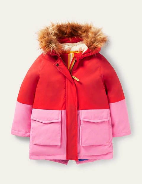 Cosy Waterproof Coat - Rosehip Red Cosy Waterproof Coat - Rosehip Red