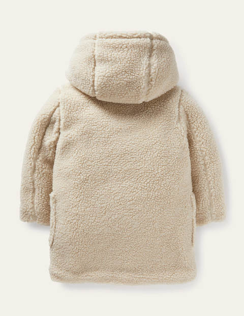 Cosy Borg Duffle Coat - Oatmeal Cosy Borg Duffle Coat - Oatmeal