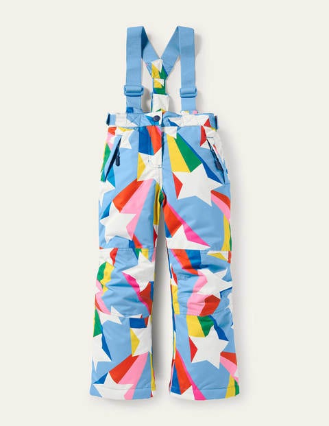 Pantalon imperméable pour tous les temps - Étoile arc-en-ciel bleu surf Pantalon imperméable pour tous les temps - Étoile arc-en-ciel bleu surf