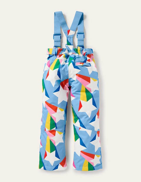 Pantalon imperméable pour tous les temps - Étoile arc-en-ciel bleu surf Pantalon imperméable pour tous les temps - Étoile arc-en-ciel bleu surf