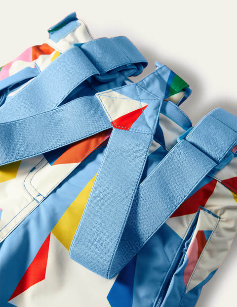 Pantalon imperméable pour tous les temps - Étoile arc-en-ciel bleu surf Pantalon imperméable pour tous les temps - Étoile arc-en-ciel bleu surf