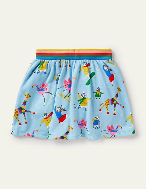 Cosy Twirly Sweatshirt Skirt - Surfboard Blue Animal Antics Cosy Twirly Sweatshirt Skirt - Surfboard Blue Animal Antics