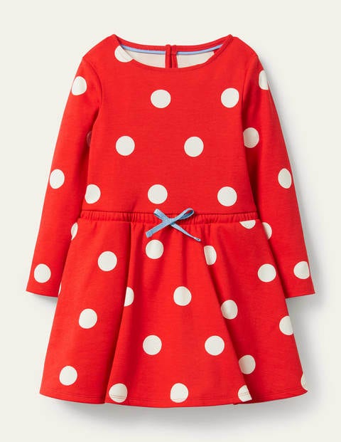 Spotty Skater Dress - Fire Red Spot Spotty Skater Dress - Fire Red Spot