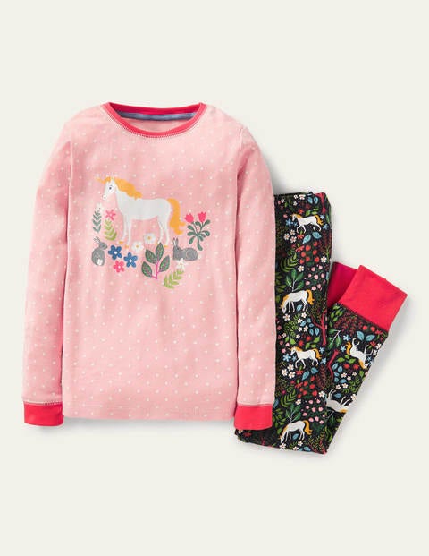 Snug Long John Pyjamas - Starboard Blue Unicorn Snug Long John Pyjamas - Starboard Blue Unicorn