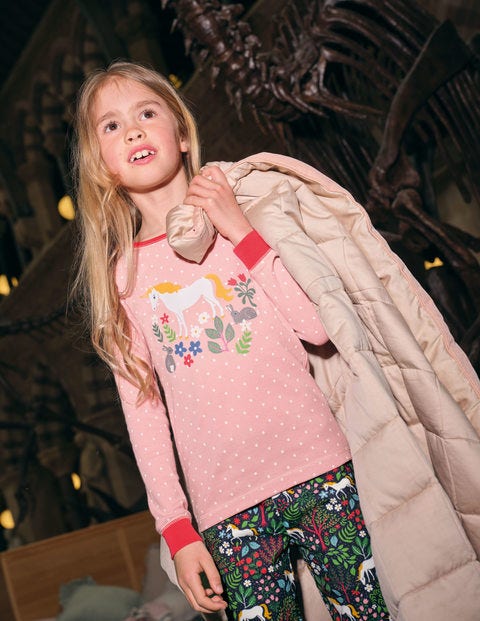 Snug Long John Pyjamas - Starboard Blue Unicorn Snug Long John Pyjamas - Starboard Blue Unicorn