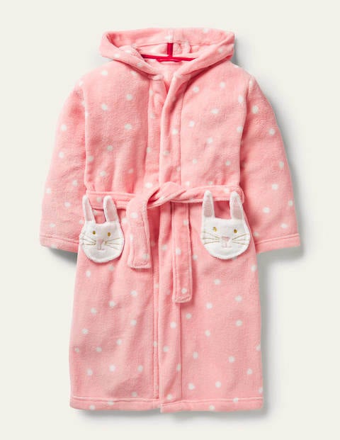 Fun Cosy Dressing Gown - Boto Pink Spot Bunny Fun Cosy Dressing Gown - Boto Pink Spot Bunny