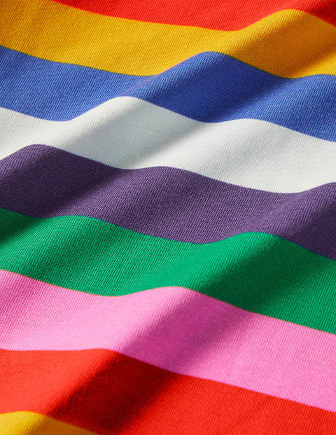 Superweiches Oberteil mit Rollkragen - Bunt, Gestreift Superweiches Oberteil mit Rollkragen - Bunt, Gestreift