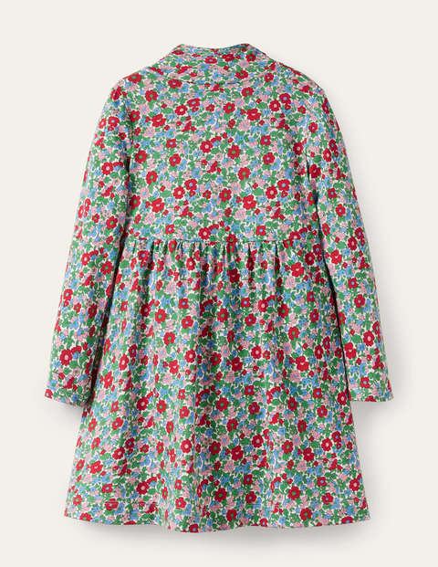 Roll Neck Supersoft Dress - Multi Vintage Bloom Roll Neck Supersoft Dress - Multi Vintage Bloom