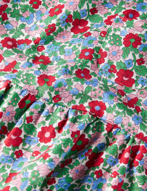 Roll Neck Supersoft Dress - Multi Vintage Bloom Roll Neck Supersoft Dress - Multi Vintage Bloom