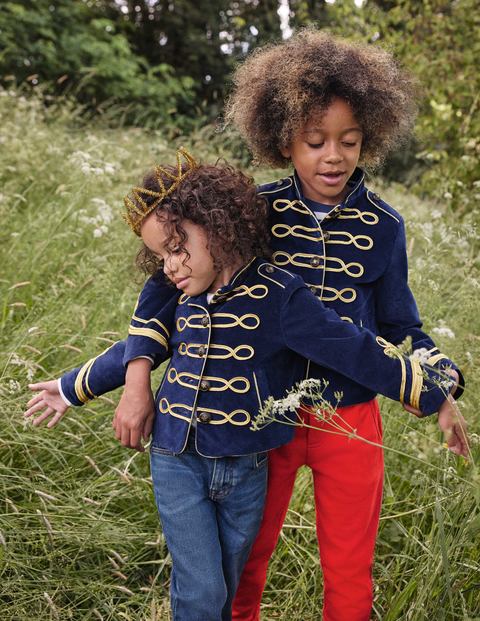 Jacke mit Zierborte - Schuluniform-Navy Jacke mit Zierborte - Schuluniform-Navy
