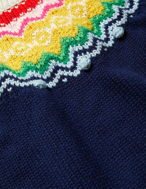Cosy Fair Isle Jumper - Starboard Blue Cosy Fair Isle Jumper - Starboard Blue