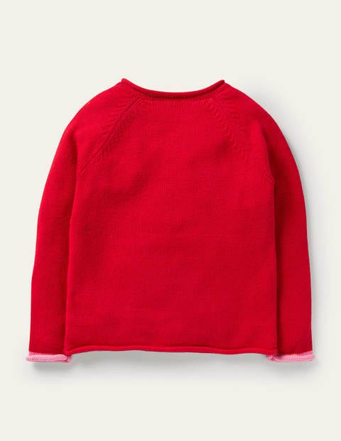 h and m red jumper