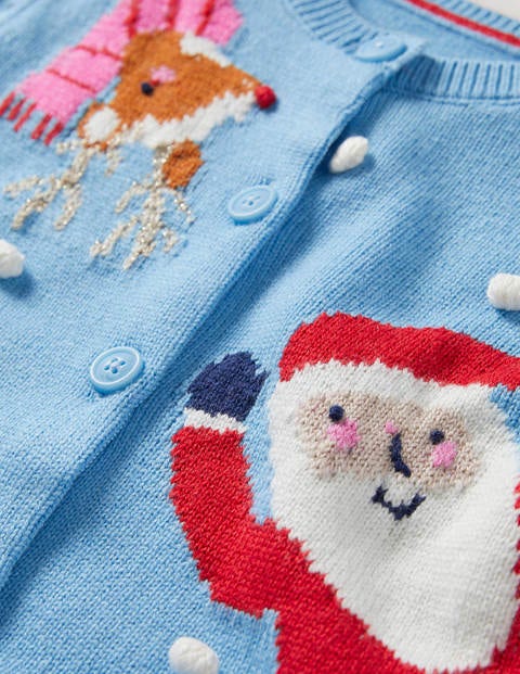 Gilet festif - Bleu surf Gilet festif - Bleu surf