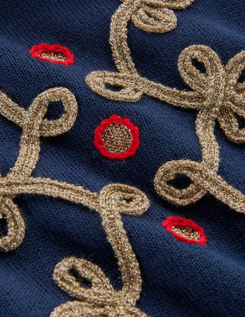 Trim Detail Knitted Dress - Rockabilly Red Military Trim Detail Knitted Dress - Rockabilly Red Military