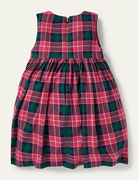 Cordelia Dress - Damask Pink Check Cordelia Dress - Damask Pink Check