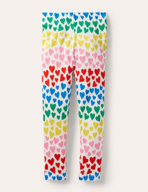 Fröhliche Leggings - Bunt/Regenbogen, Herzen Fröhliche Leggings - Bunt/Regenbogen, Herzen