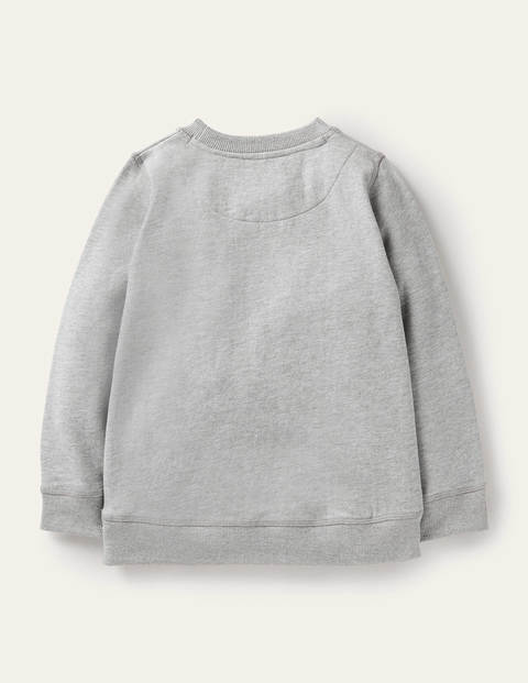 Superstitch Sweatshirt - Grey Marl Horse Superstitch Sweatshirt - Grey Marl Horse