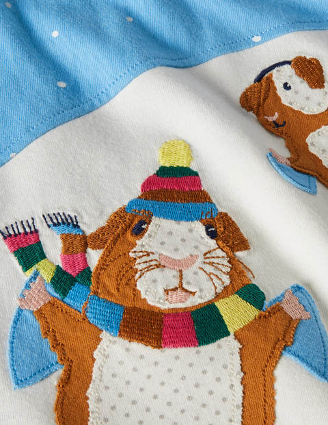 Front & Back T-shirt - Surfboard Blue Guinea Pigs Front & Back T-shirt - Surfboard Blue Guinea Pigs