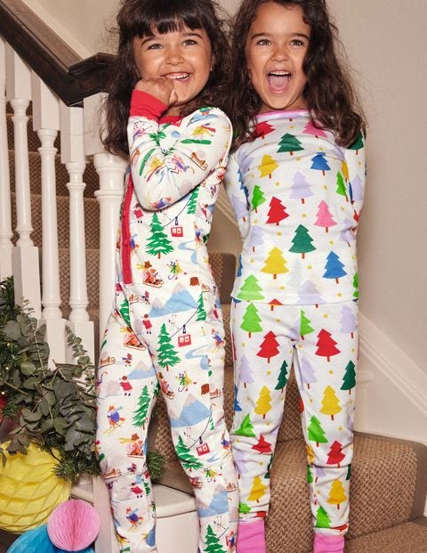 Snug All-in-one Pajamas - Ivory Snow Day Snug All-in-one Pajamas - Ivory Snow Day