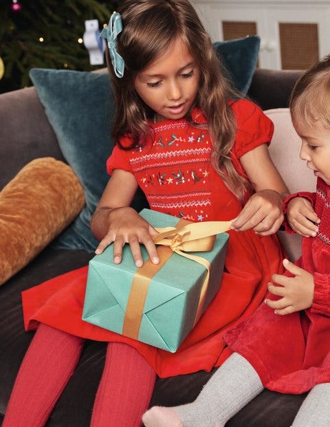 boden red dress