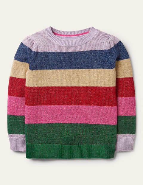 Pull étincelant en maille - Arc-en-ciel multi Pull étincelant en maille - Arc-en-ciel multi