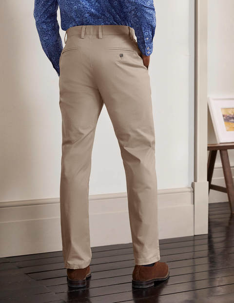 Klassische Chinos mit geradem Bein - Malzbraun Klassische Chinos mit geradem Bein - Malzbraun