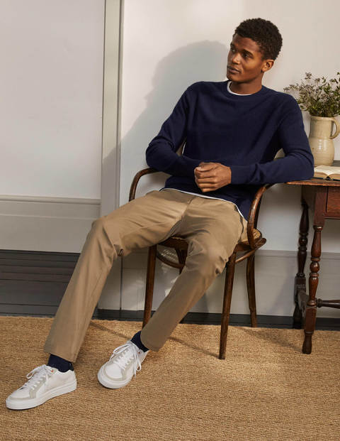 Cashmere Crew Neck - Navy Cashmere Crew Neck - Navy