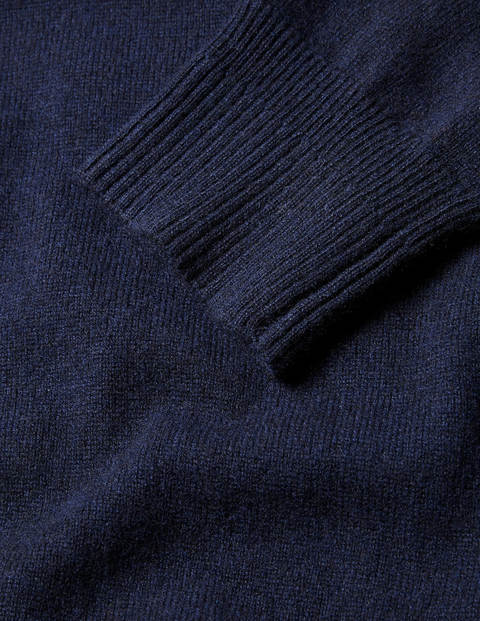 Cashmere Crew Neck - Navy Cashmere Crew Neck - Navy