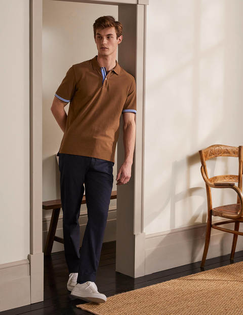 Piqué-Poloshirt - Kakaobraun Piqué-Poloshirt - Kakaobraun