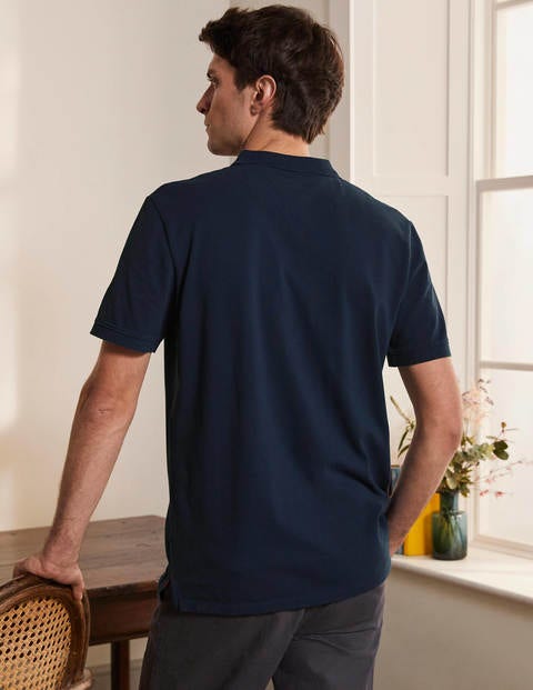 Piqué Polo - College Navy Piqué Polo - College Navy