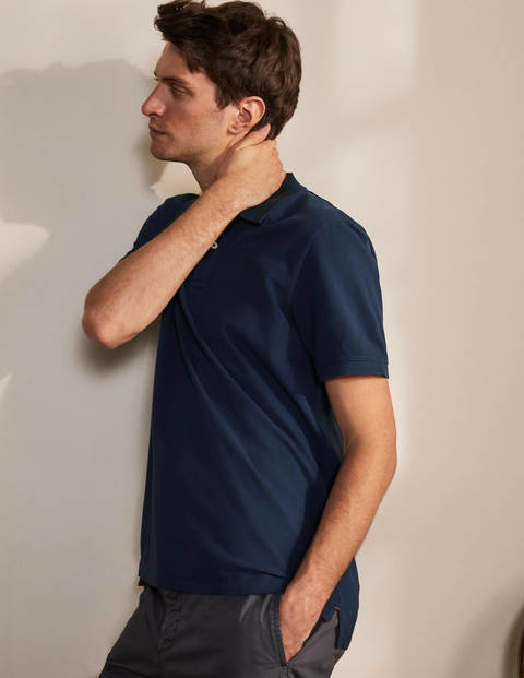 Piqué Polo - College Navy Piqué Polo - College Navy
