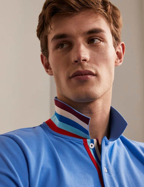 Piqué Polo - Coastal Blue Piqué Polo - Coastal Blue