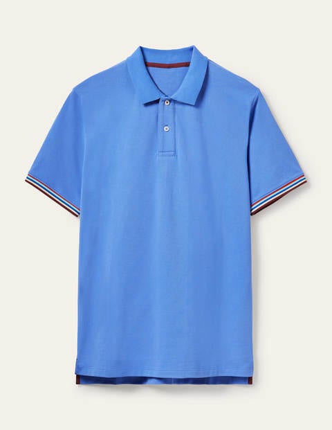 Piqué Polo - Coastal Blue Piqué Polo - Coastal Blue