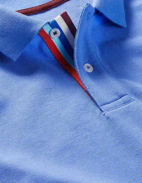 Piqué Polo - Coastal Blue Piqué Polo - Coastal Blue