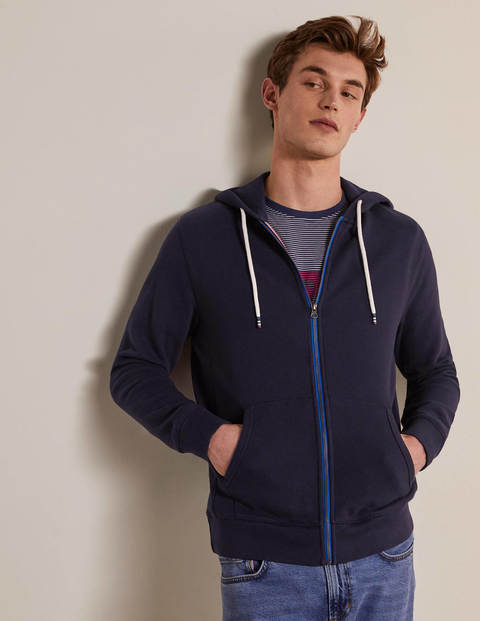 Irvine Zip-Up Hoodie - Navy Irvine Zip-Up Hoodie - Navy