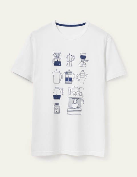 Kingston T-Shirt - White Coffee Makers Kingston T-Shirt - White Coffee Makers
