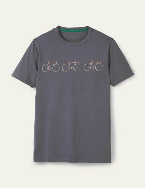 Kingston T-shirt - London Grey Bikes Kingston T-shirt - London Grey Bikes