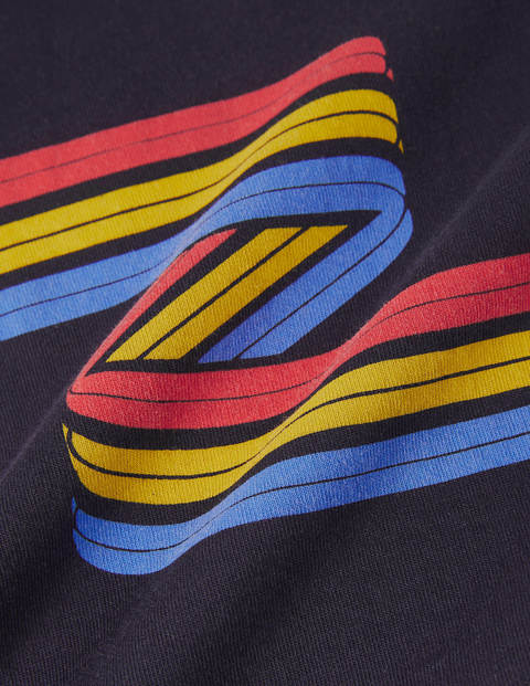 T-shirt Kingston - Motos de course bleu marine T-shirt Kingston - Motos de course bleu marine
