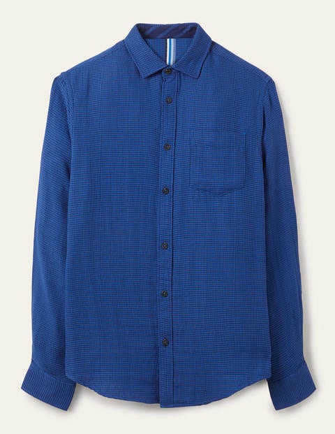 Chemise à double épaisseur - Motif pied-de-poussin duc/présidentiel Chemise à double épaisseur - Motif pied-de-poussin duc/présidentiel