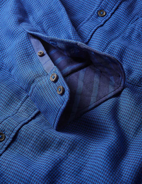 Chemise à double épaisseur - Motif pied-de-poussin duc/présidentiel Chemise à double épaisseur - Motif pied-de-poussin duc/présidentiel