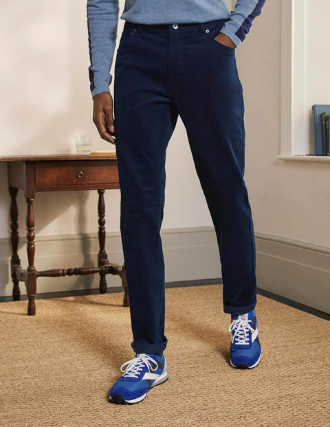 Belvedere Cord Pants - Light Navy Belvedere Cord Pants - Light Navy