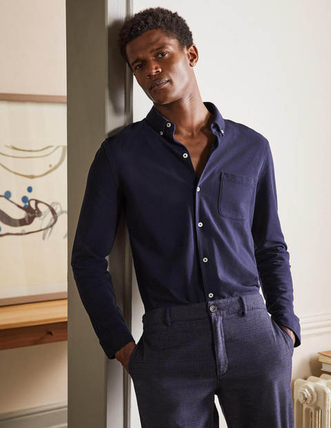 Piqué-Polohemd - Navy Piqué-Polohemd - Navy