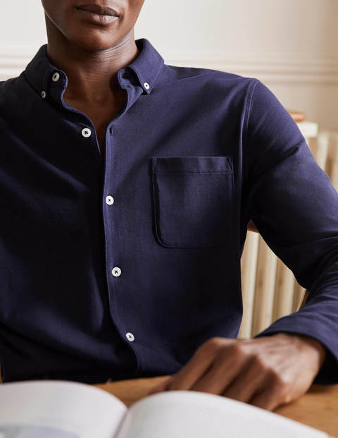 Piqué-Polohemd - Navy Piqué-Polohemd - Navy