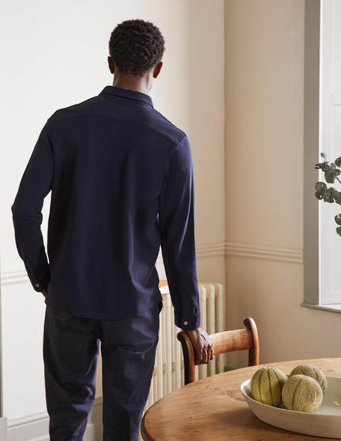 Piqué-Polohemd - Navy Piqué-Polohemd - Navy