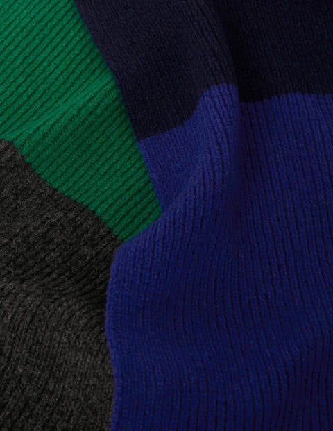 Striped Merino Scarf - Multi Stripe Striped Merino Scarf - Multi Stripe