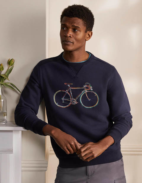 Supersoft Sweatshirt - Bike Embroidery Supersoft Sweatshirt - Bike Embroidery