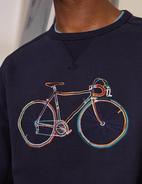 Supersoft Sweatshirt - Bike Embroidery Supersoft Sweatshirt - Bike Embroidery