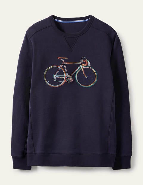 Supersoft Sweatshirt - Bike Embroidery Supersoft Sweatshirt - Bike Embroidery